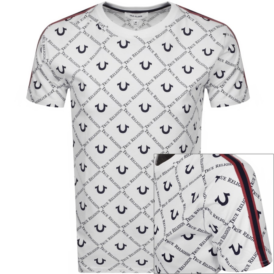 Alternative Image for ProductTrue Religion Jude Logo T Shirt White1
